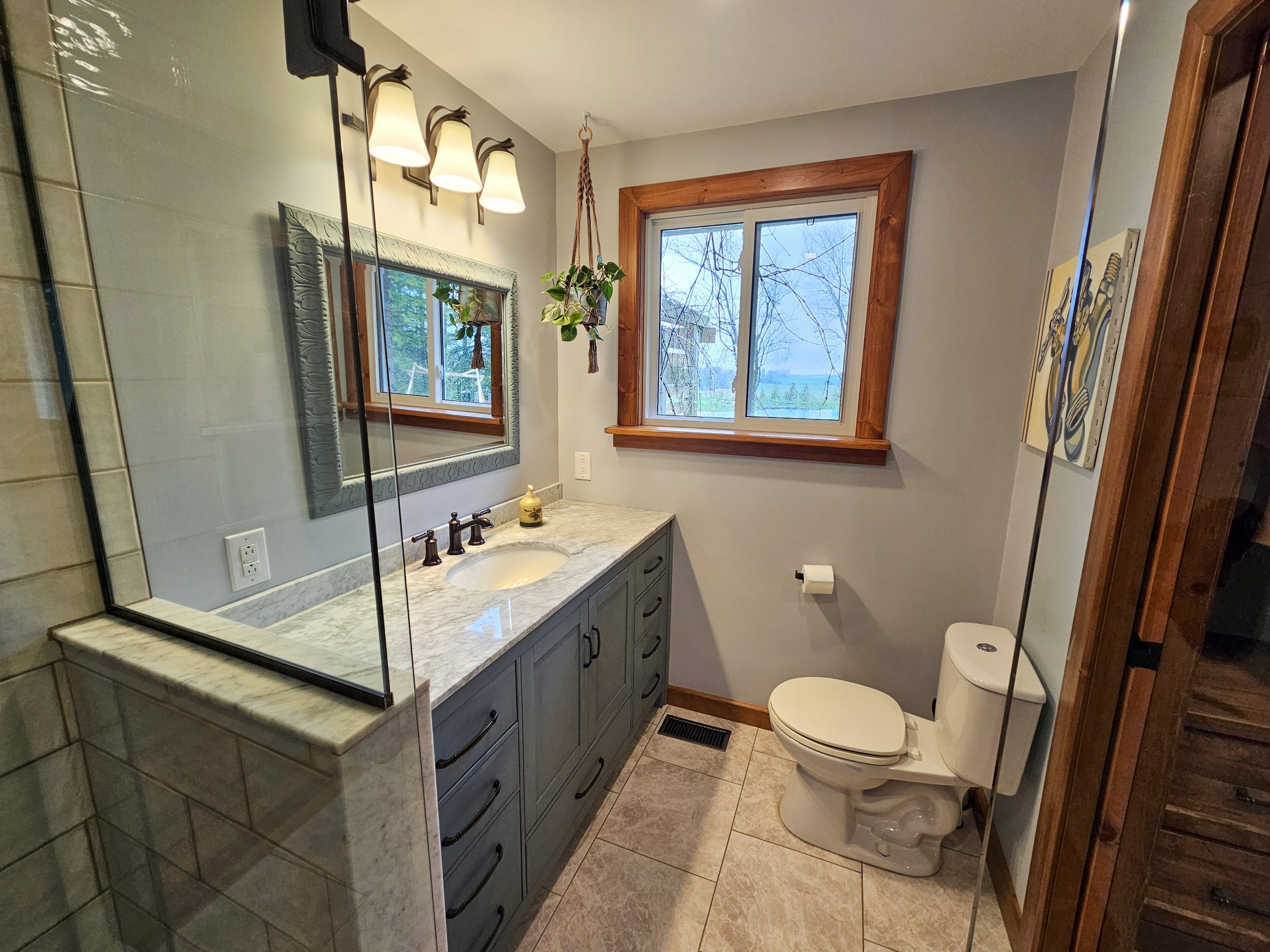 Closet and Ensuite Bathroom Renovation